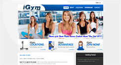 Desktop Screenshot of igym247.com